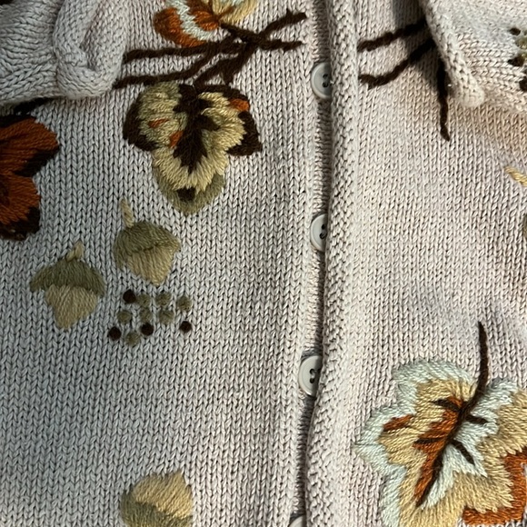 Vintage Embroidered Cardigan - PL - Picture 5 of 9